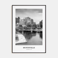 Huntsville Portrait B&W Poster