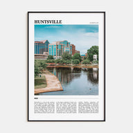 Huntsville Travel Color Poster