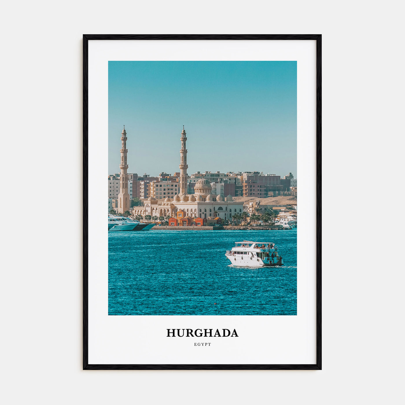 Hurghada Portrait Color Poster