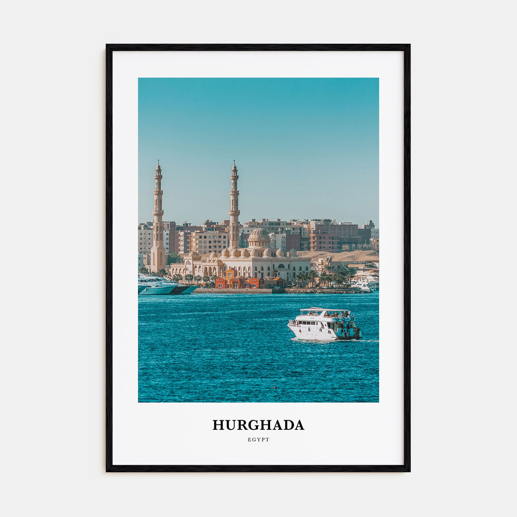 Hurghada Portrait Color Poster