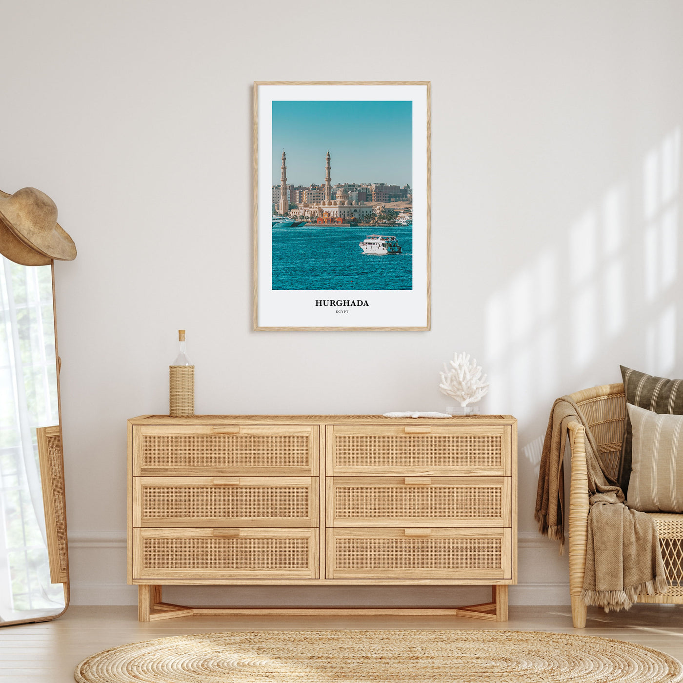 Hurghada Portrait Color Poster