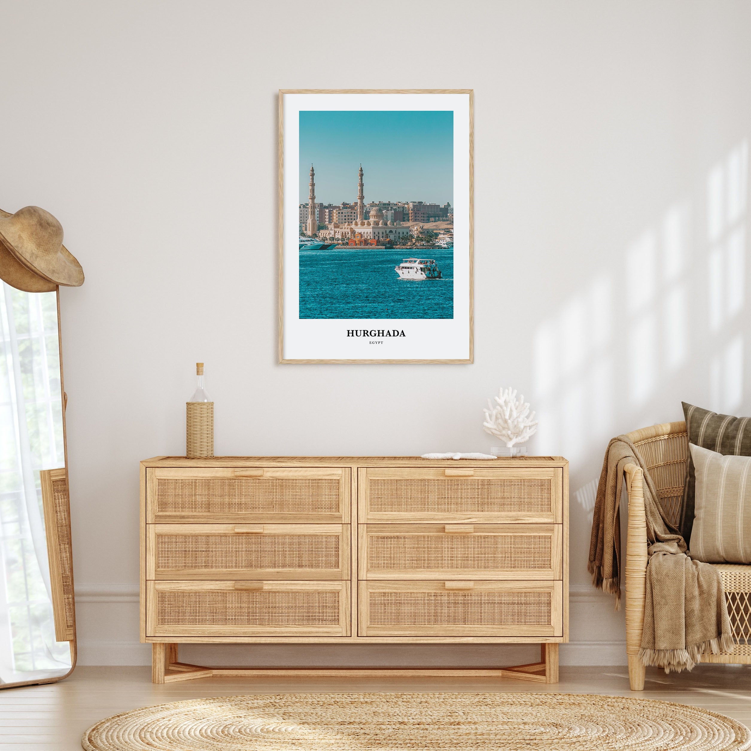 Hurghada Portrait Color Poster