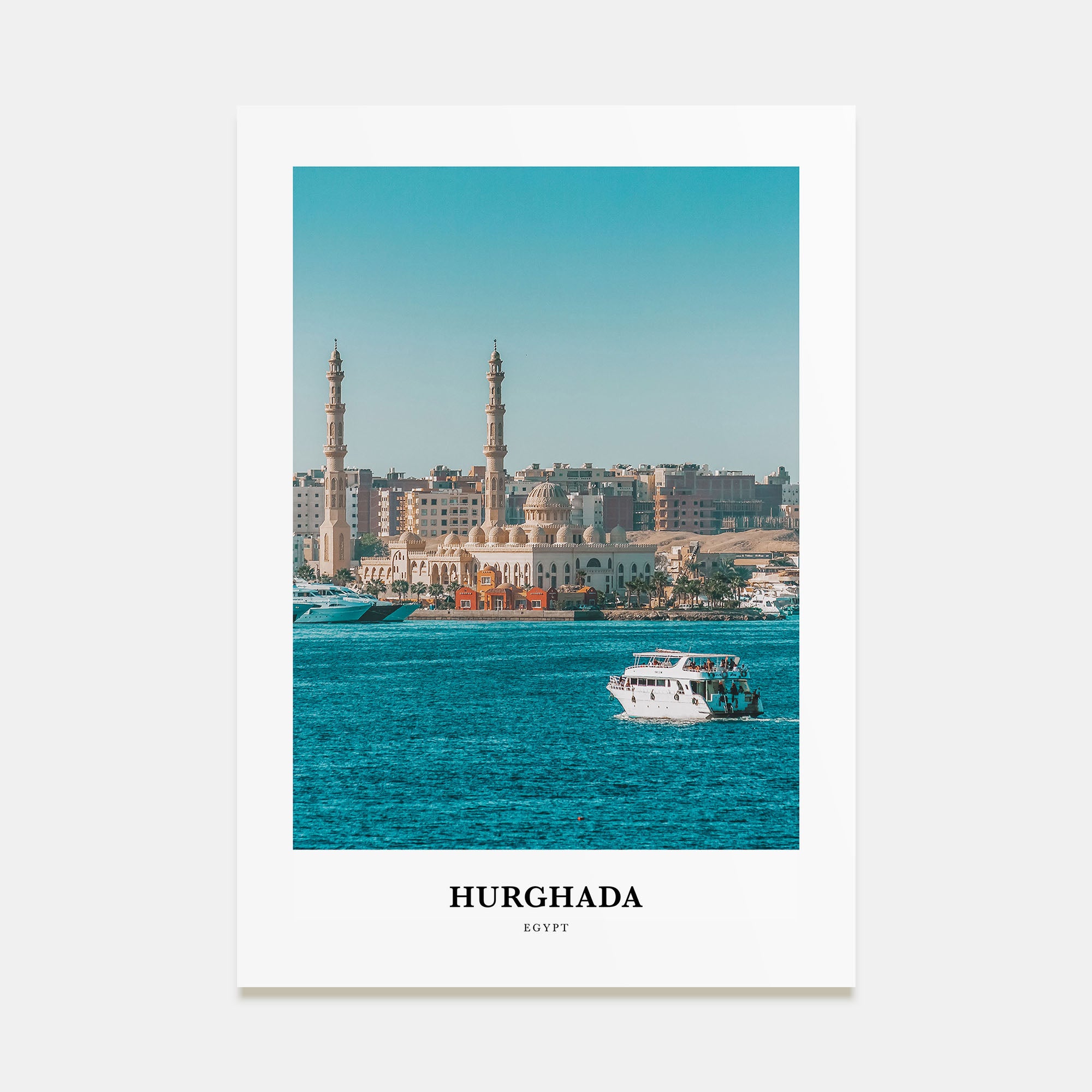 Hurghada Portrait Color Poster