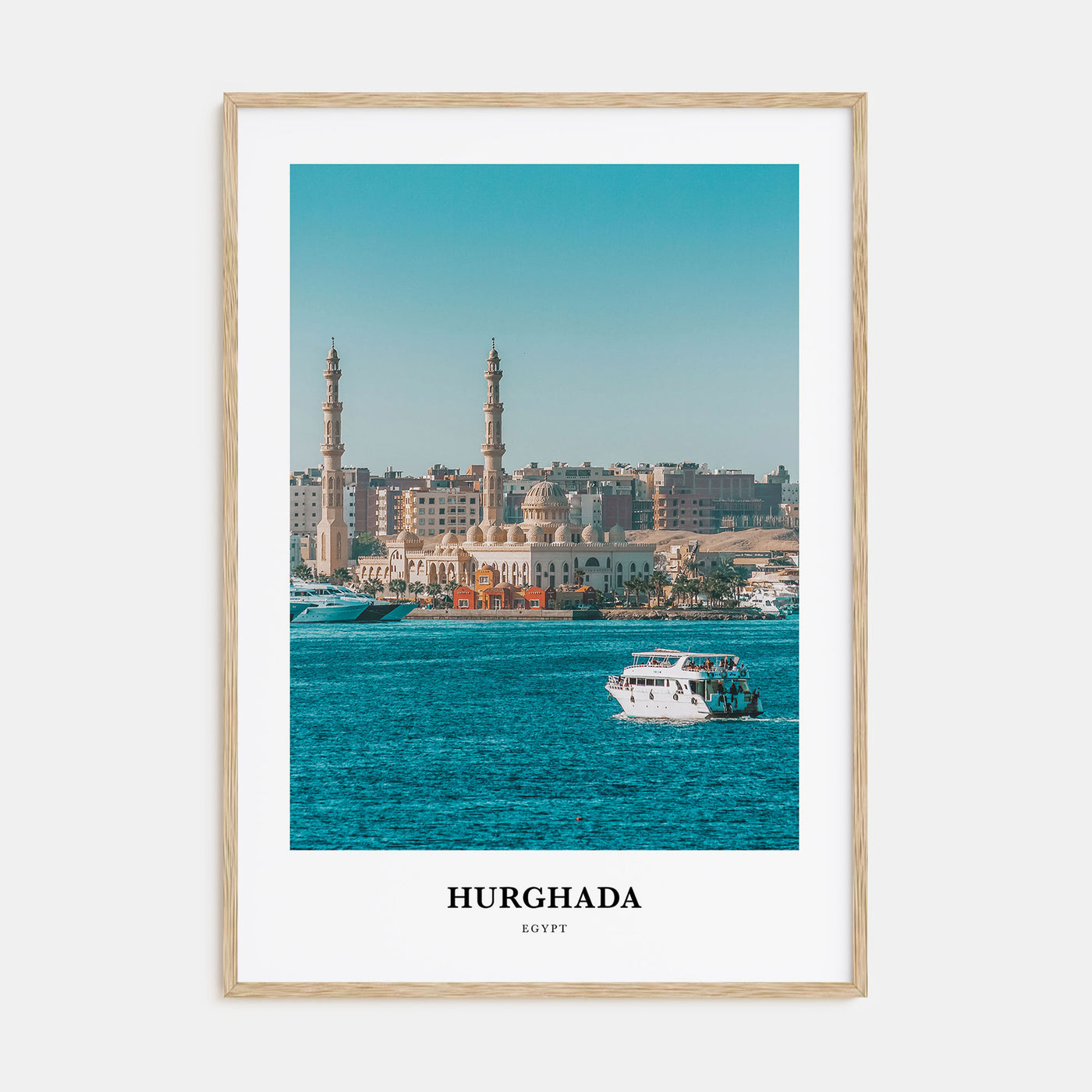 Hurghada Portrait Color Poster