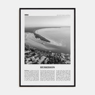 Huskisson Travel B&W Poster
