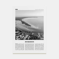 Huskisson Travel B&W Poster