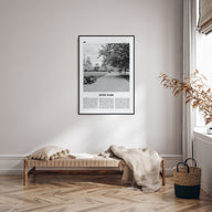 Hyde Park Travel B&W Poster