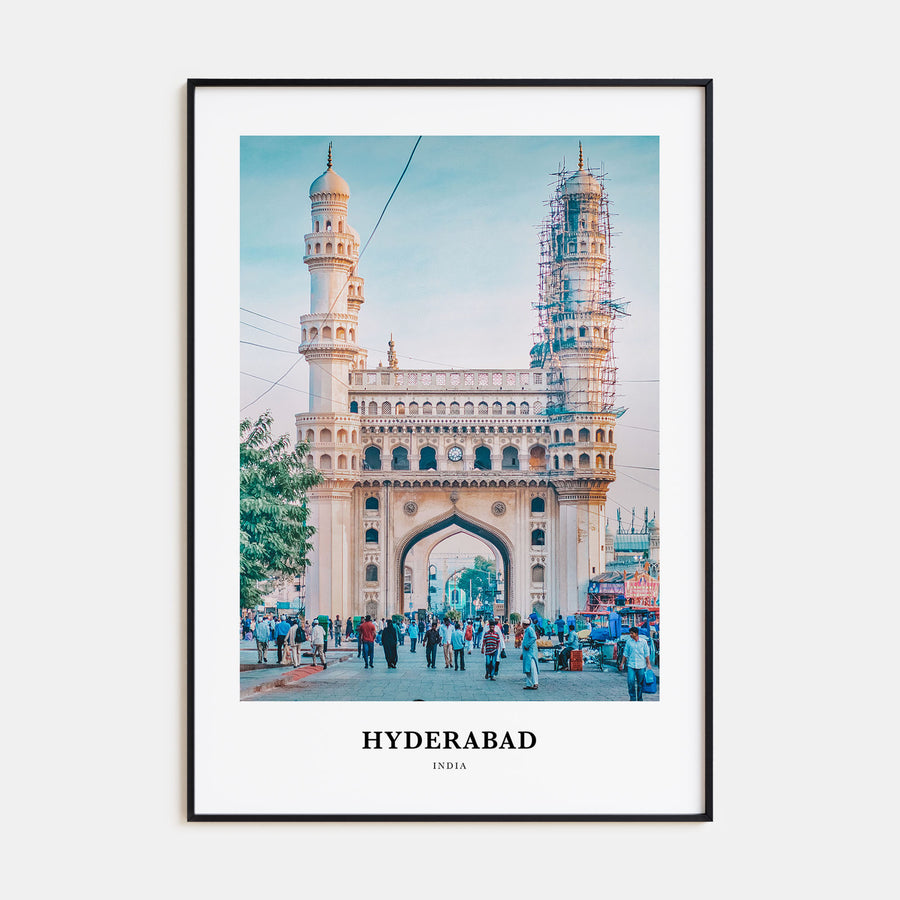 Hyderabad Portrait Color Poster