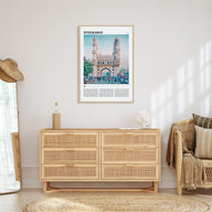 Hyderabad Travel Color Poster
