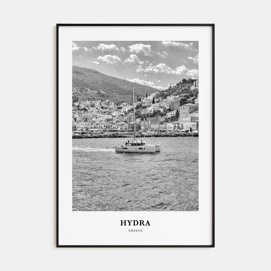 Hydra Portrait B&W Poster