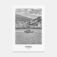 Hydra Portrait B&W Poster