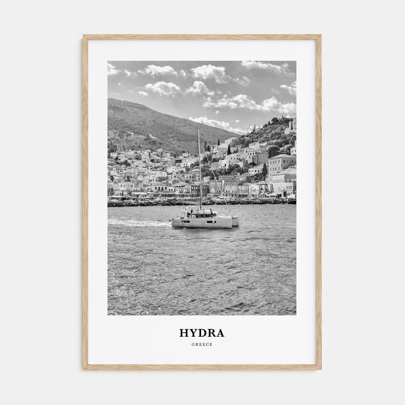 Hydra Portrait B&W Poster