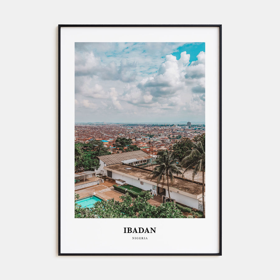 Ibadan Portrait Color Poster