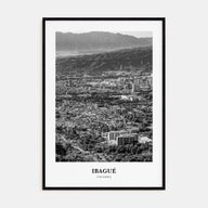 Ibagué Portrait B&W Poster