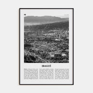 Ibagué Travel B&W Poster