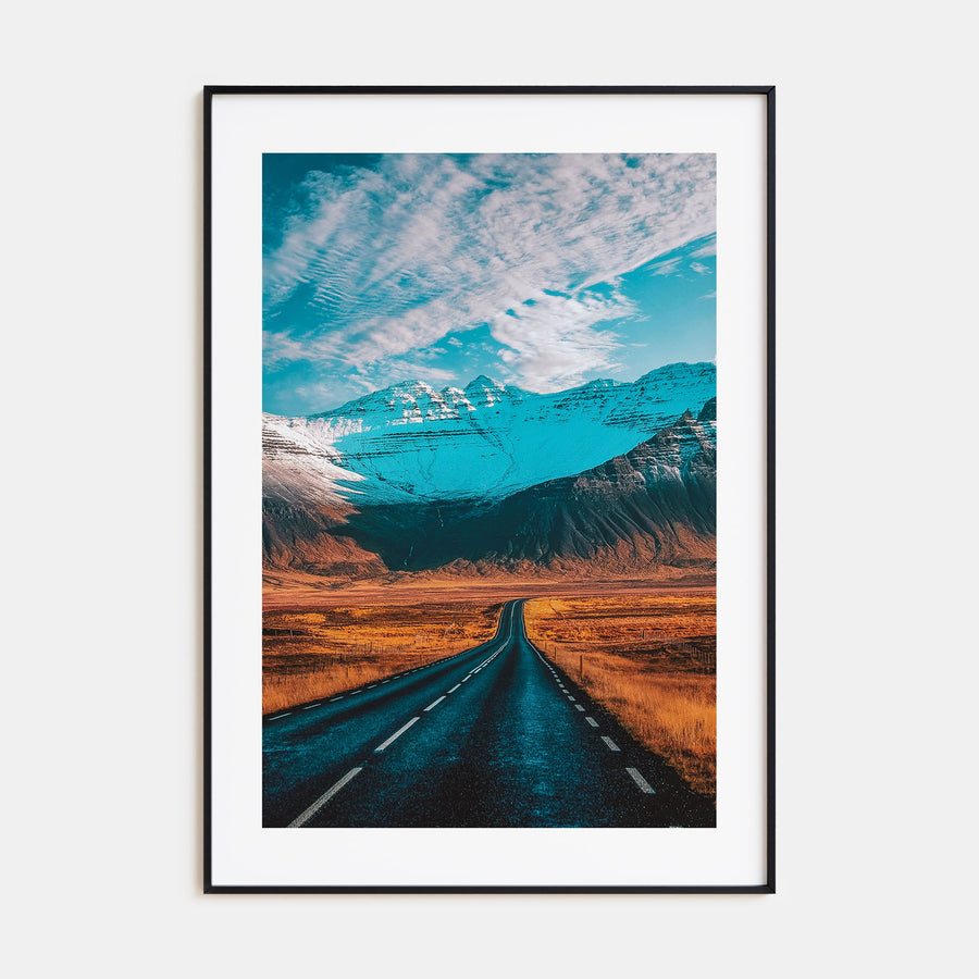 Iceland Photo Color Poster