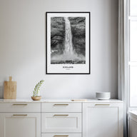 Iceland Portrait B&W No 2 Poster