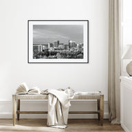 Idaho Landscape B&W Poster