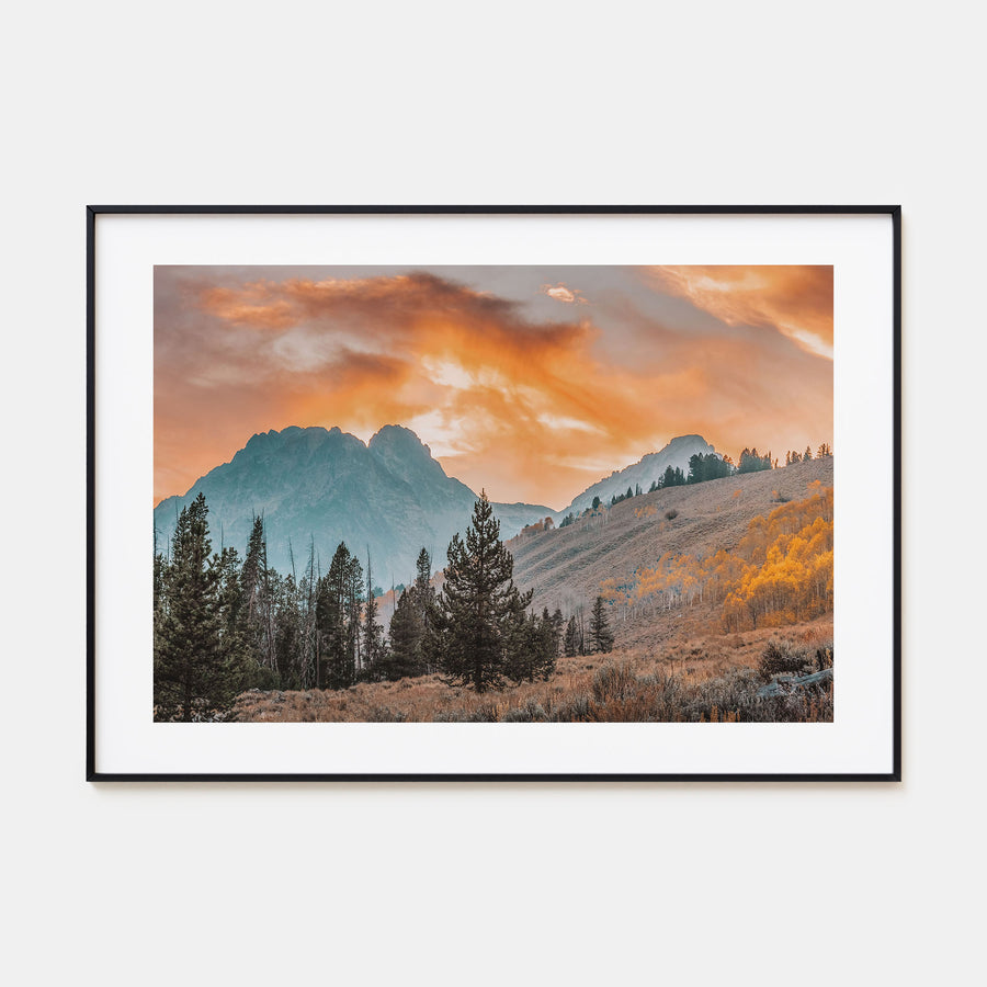 Idaho Landscape Color Poster