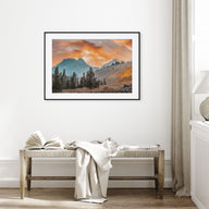Idaho Landscape Color Poster
