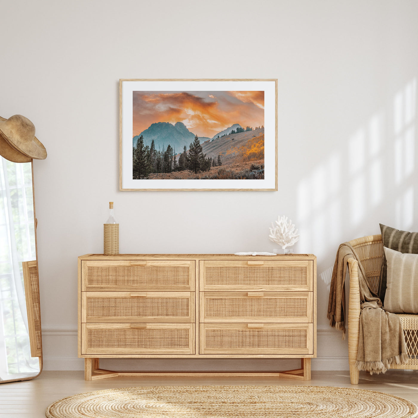 Idaho Landscape Color Poster