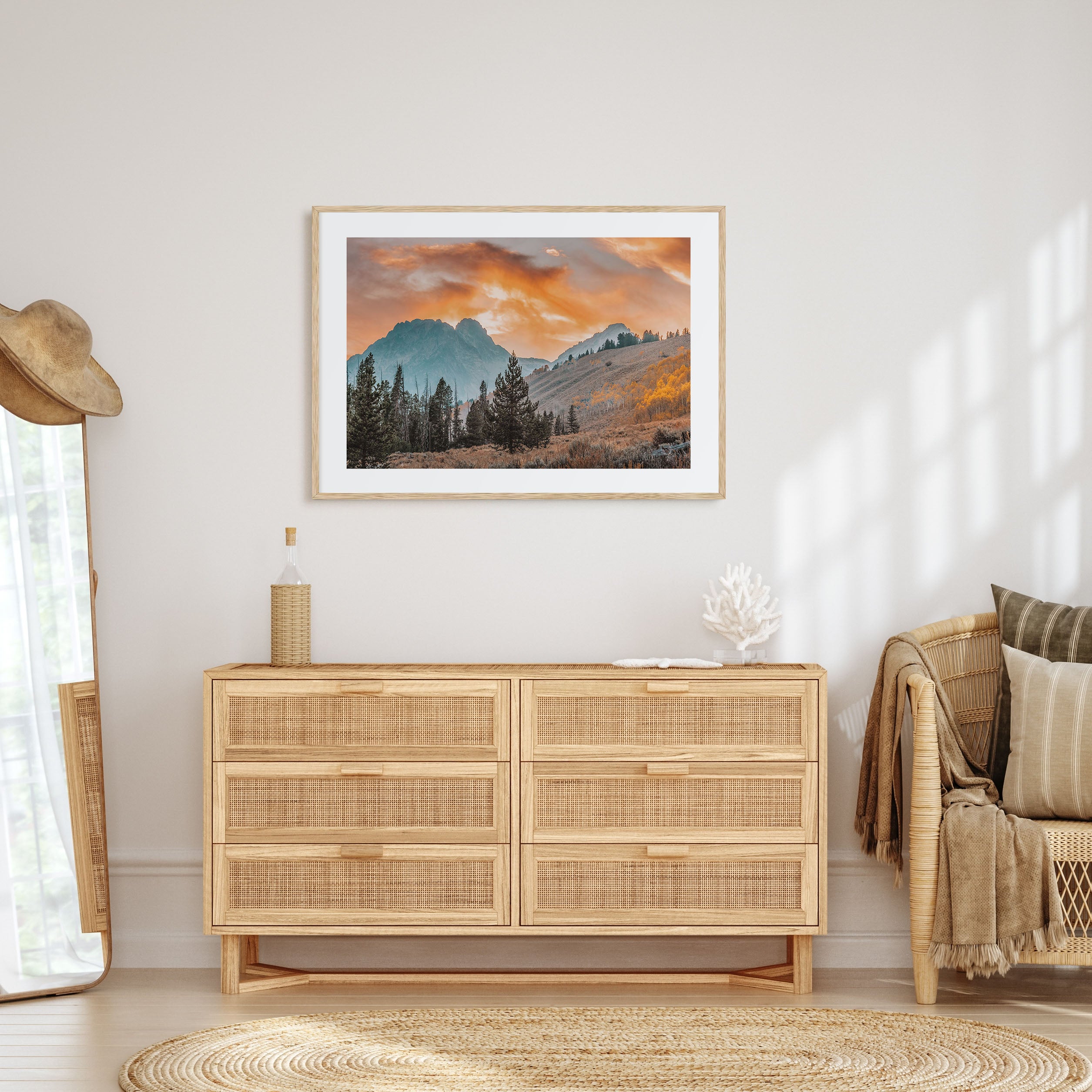 Idaho Landscape Color Poster