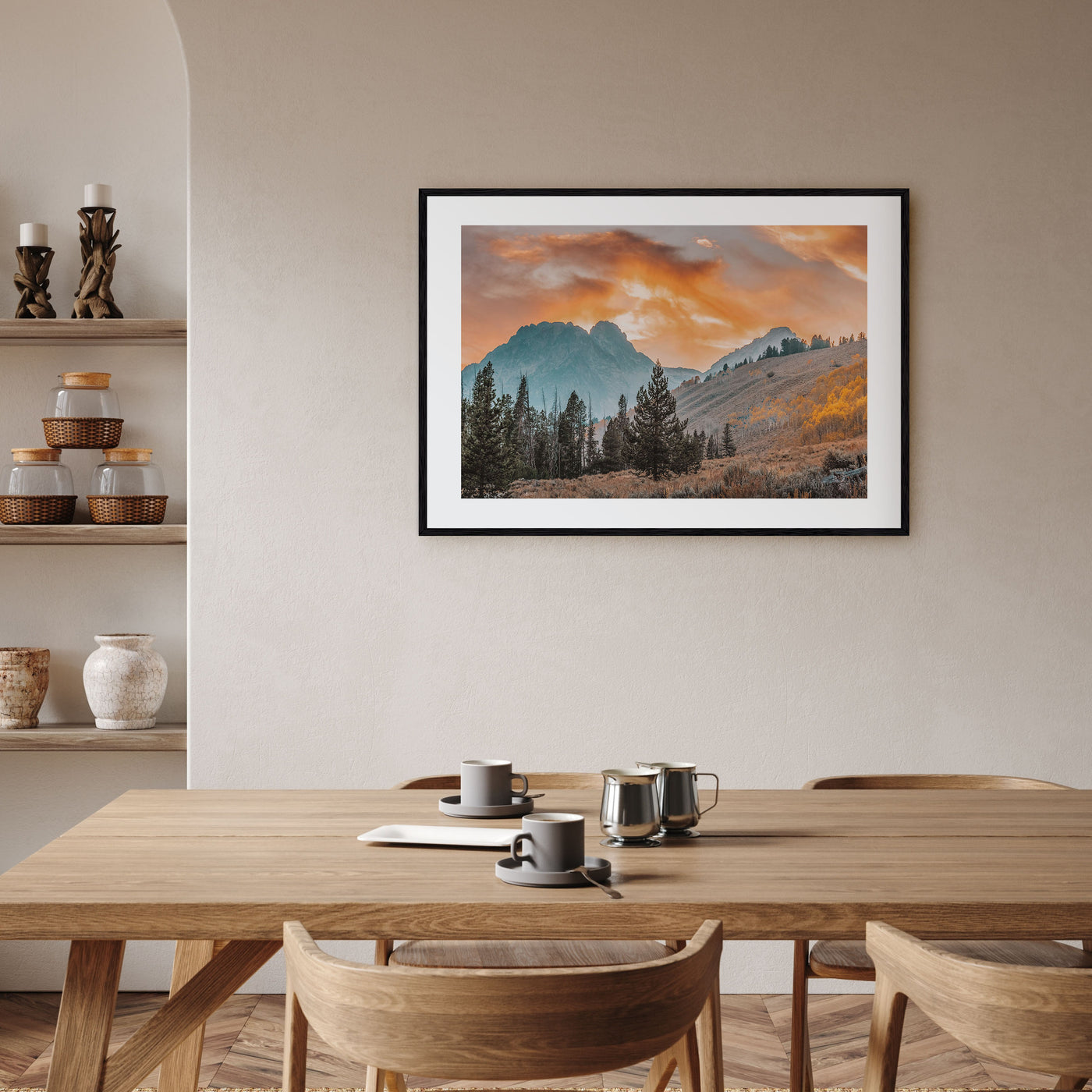 Idaho Landscape Color Poster