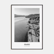 Idaho Portrait B&W No 2 Poster