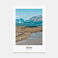 Idaho Portrait Color No 2 Poster