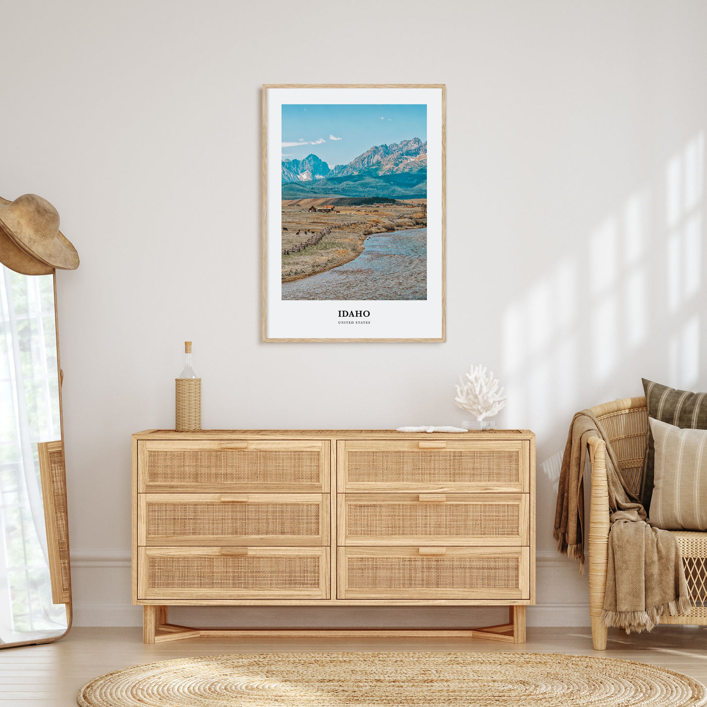 Idaho Portrait Color No 2 Poster