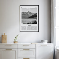 Idaho Travel B&W No 1 Poster