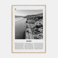 Idaho Travel B&W No 3 Poster