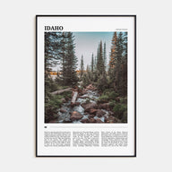 Idaho Travel Color No 1 Poster