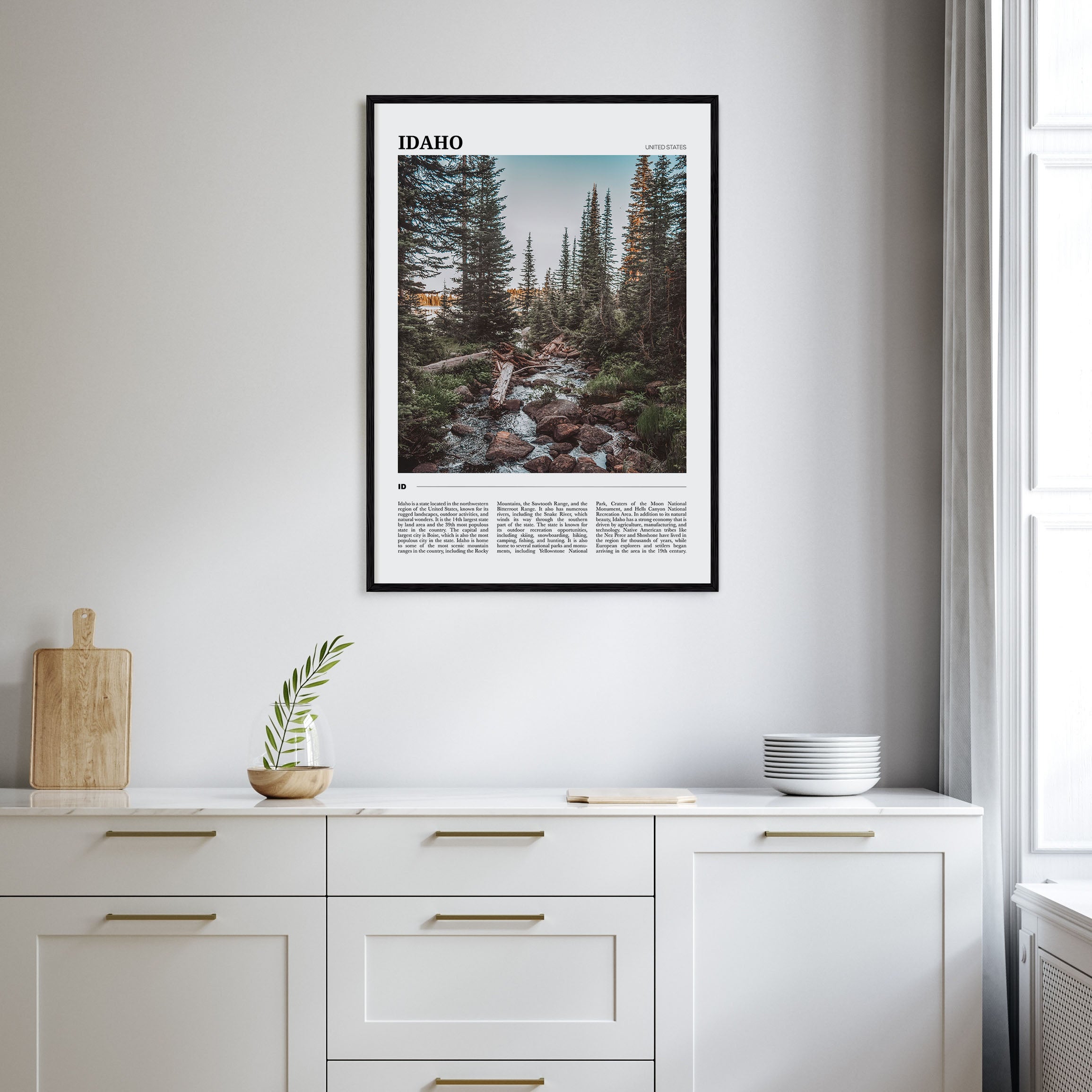 Idaho Travel Color No 1 Poster