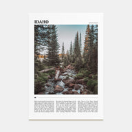 Idaho Travel Color No 1 Poster