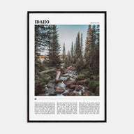 Idaho Travel Color No 1 Poster