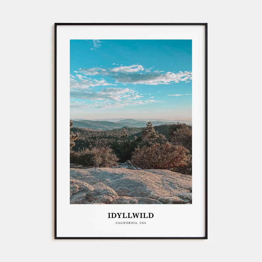 Idyllwild Portrait Color Poster