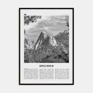Idyllwild Travel B&W No 2 Poster
