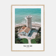 Île de Ré Portrait Color Poster