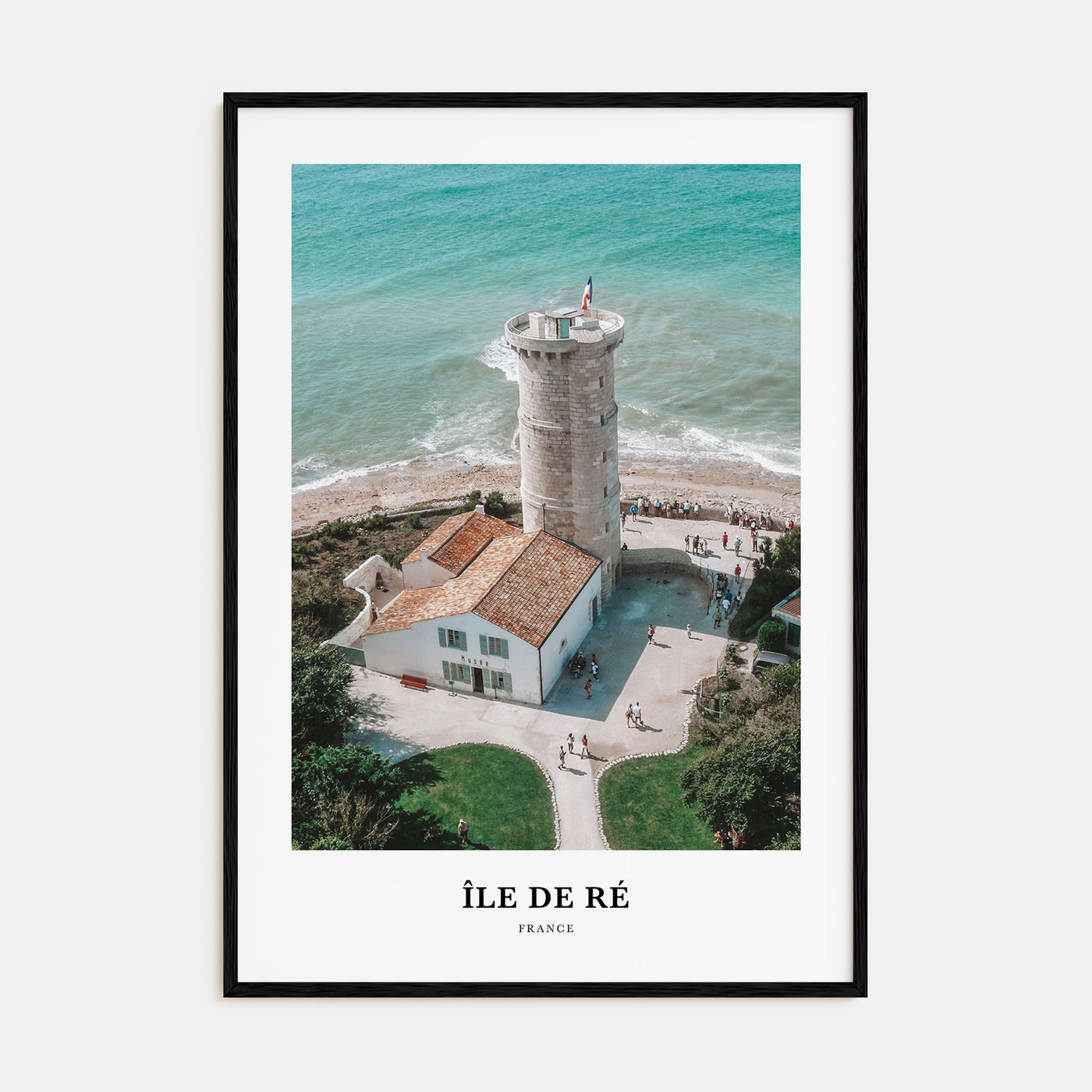 Île de Ré Portrait Color Poster