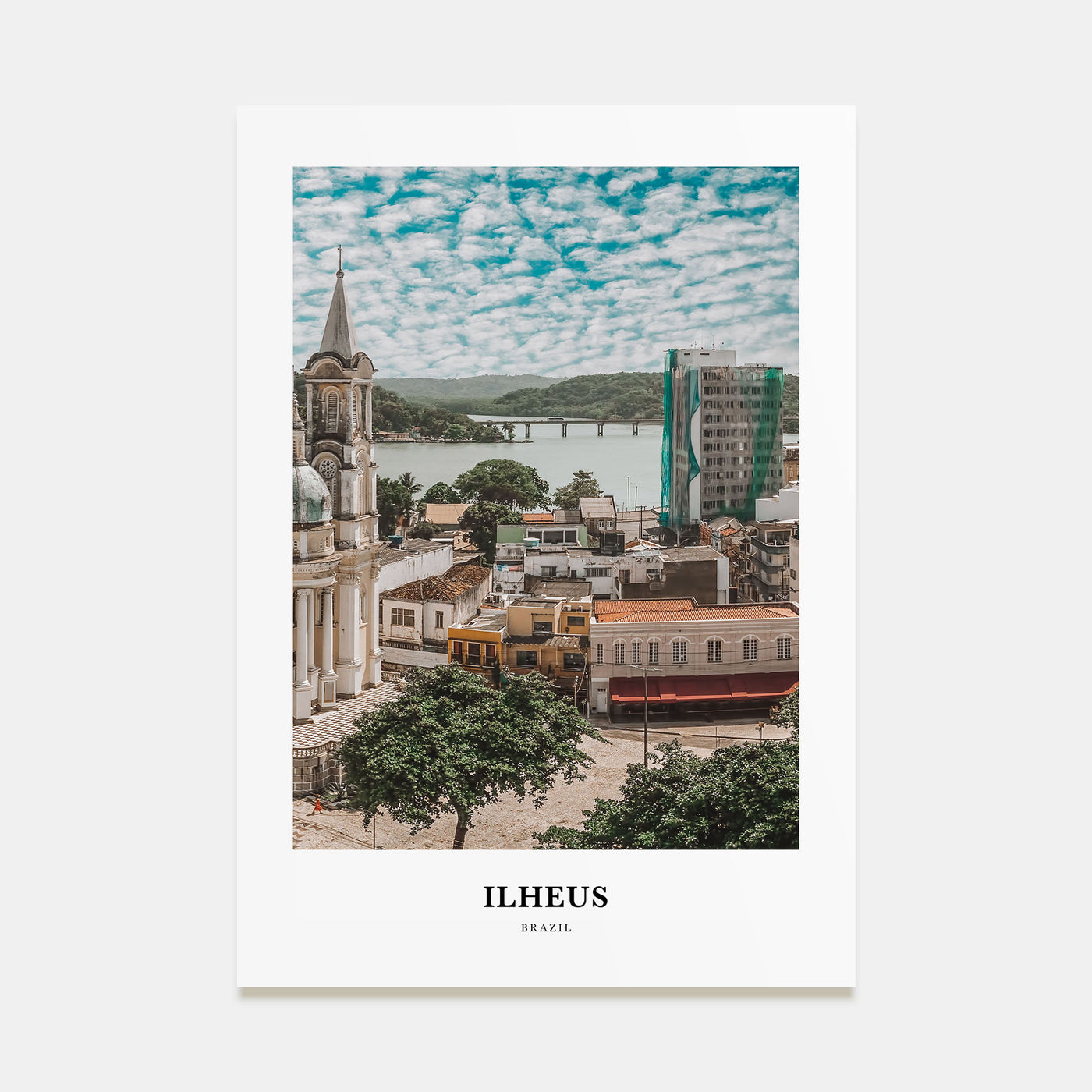 Ilheus Portrait Color Poster