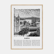 Ilheus Travel B&W Poster