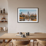 Illinois Landscape Color Poster