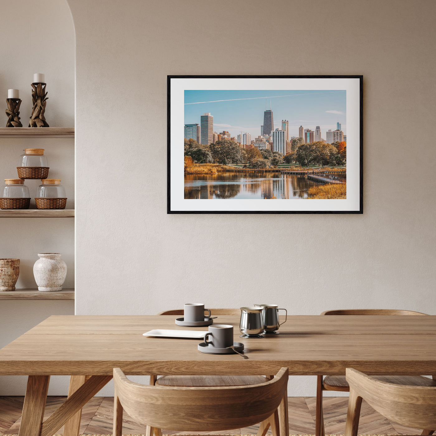 Illinois Landscape Color Poster