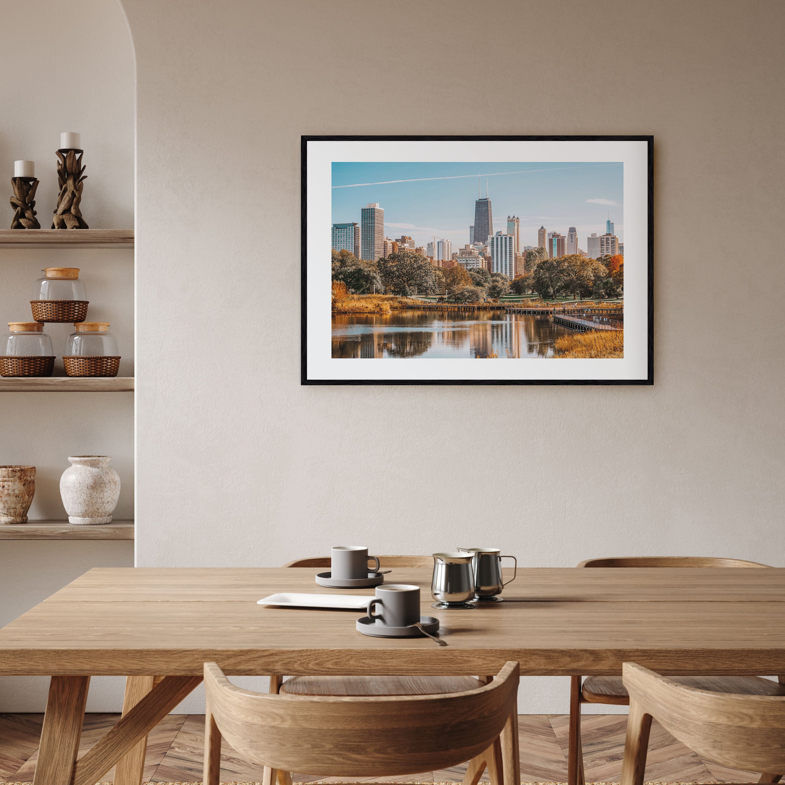 Illinois Landscape Color Poster