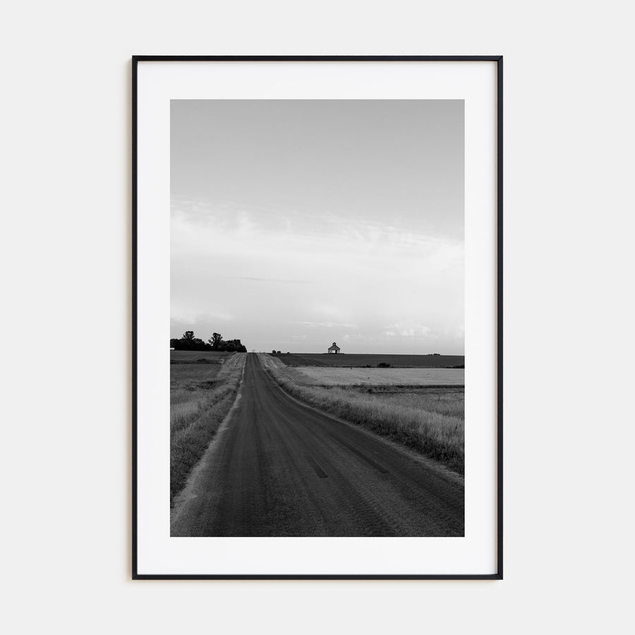 Illinois Photo B&W Poster