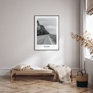 Illinois Portrait B&W No 2 Poster