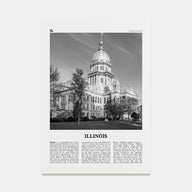 Illinois Travel B&W No 3 Poster