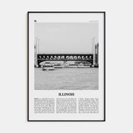 Illinois Travel B&W No 4 Poster