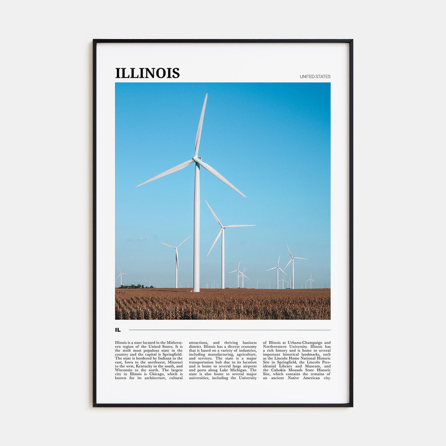 Illinois Travel Color No 1 Poster